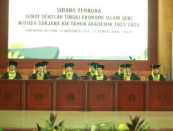 STEI SEBI Mewisuda 230 Lulusan, 33% Cumlaude dan 69%  telah Bekerja sebelum Wisuda