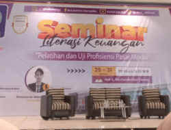 UBSI Gelar Seminar Literasi Keuangan: Pelatihan dan Uji Profesiensi Pasar Modal