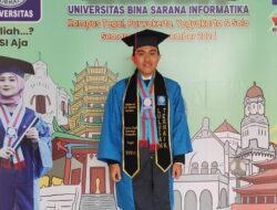 Ali, Duta Persahabatan Kota Tegal yang Jadi Wisudawan Terbaik Universitas BSI