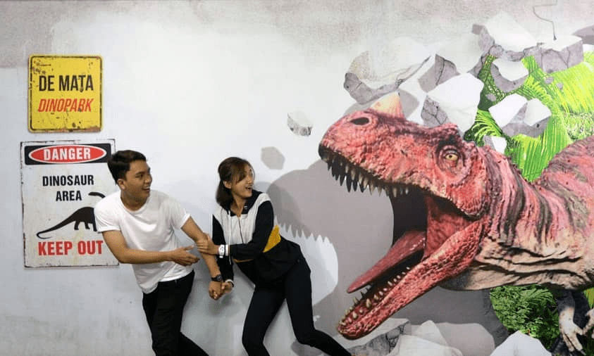 Liburan Nataru di De Mata Trick Eye Museum