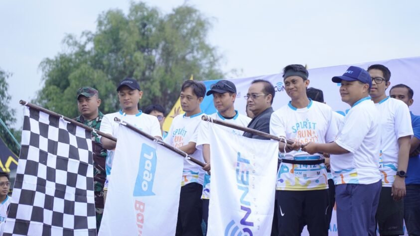 Spirit Run & Charity 2024 Bersama Jago Bahasa x ICONNET di Kampung Inggris Pare, Ajak Masyarakat Jaga Kesehatan & Peduli Sesama