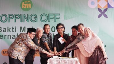 Topping Off Gedung Sekolah BM 400 Cibubur: Komitmen pada Pendidikan Berkualitas