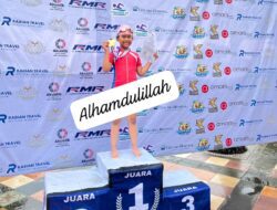 Prestasi Gemilang Siswa Sekolah Prestasi Global-Depok:  Aleeya di Kejuaraan Renang XVIII
