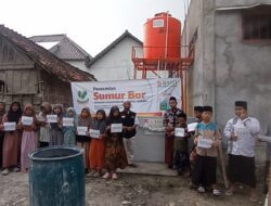 Sumur Bor Ke-186: Kolaborasi BMH dan OWOJ, Santri Kini tak Kekurangan Air Bersih