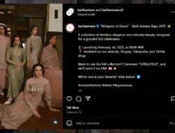 Barli Asmara Hadirkan Koleksi Busana Terbaru ‘Whisper of Grace’ untuk Idul Fitri 2025