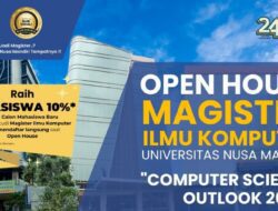 Menyongsong Era Digital! Open House Ilmu Komputer Universitas Nusa Mandiri Siap Gugah Semangat Inovasi!