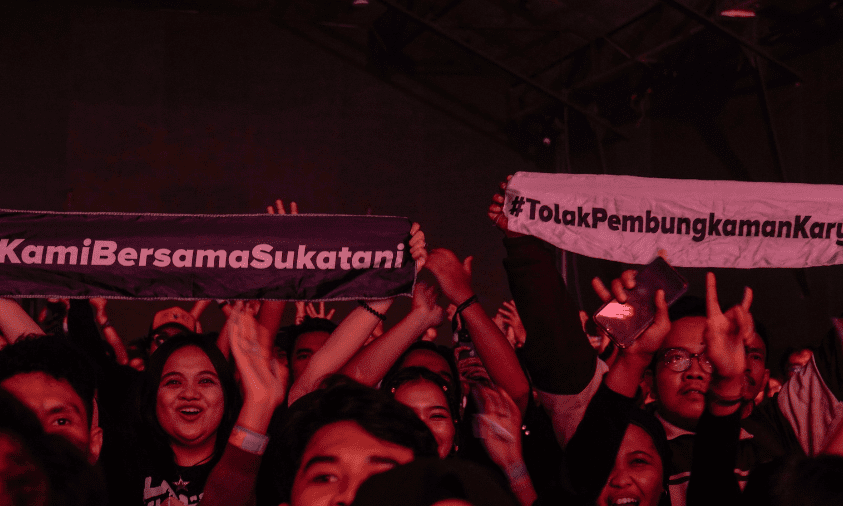 Tingkatkan kesadaran krisis Iklim, IKLIM gelar sonic/panic 2025 pada sabtu (22/2) lalu.