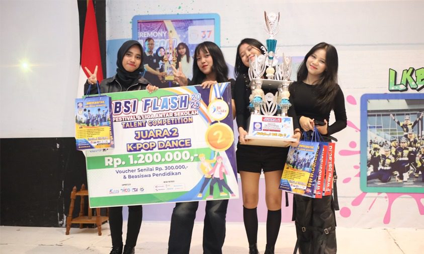 K-Pop Jadi Saksi Perjuangan Finale Groove Meraih Juara 2 di BSI Flash 2025