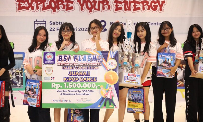 Puncak Keberhasilan Juara 1 Lieveth di BSI Flash 2025, Bawa Semangat Baru untuk Dunia K-POP
