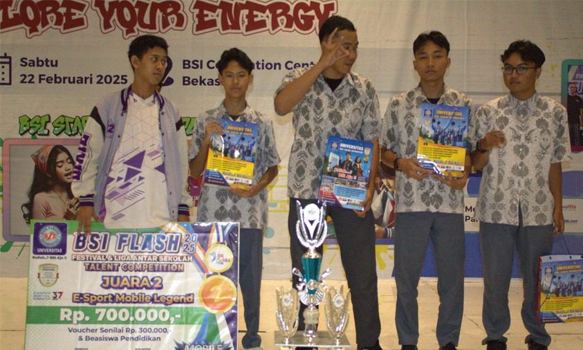 SMAN 2 Cianjur B Tunjukkan Dominasinya di BSI Flash 2025 dengan Juara 2