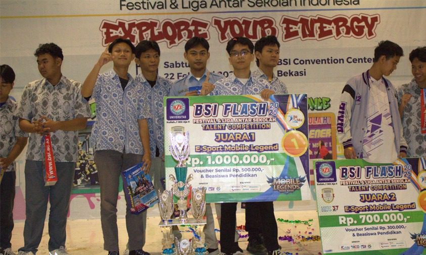 Perjalanan Penuh Drama Hingga Menjadi Juara 1! SMK 3 Perguruan Cikini Rajai BSI Flash 2025!