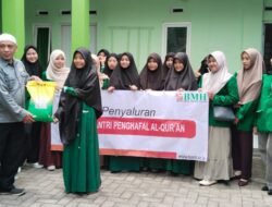 Kolaborasi Kebaikan: BMH dan Mahasiswa PPZ IAIN Kediri Salurkan Beras untuk Santri