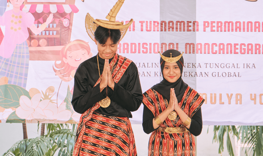 hakata dan festival di smp bm 400