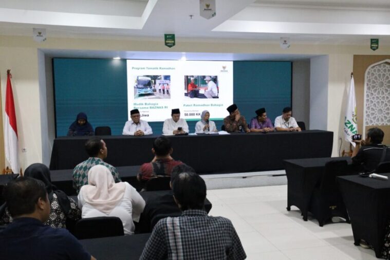 Selama bulan Ramadhan, BAZNAS luncurkan 30 program untuk 1,1juta Mustahik pada Selasa (4/3).