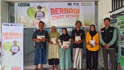 BMH Salurkan Zakat Fitrah 252 Paket untuk Keluarga Dhuafa di Mataram