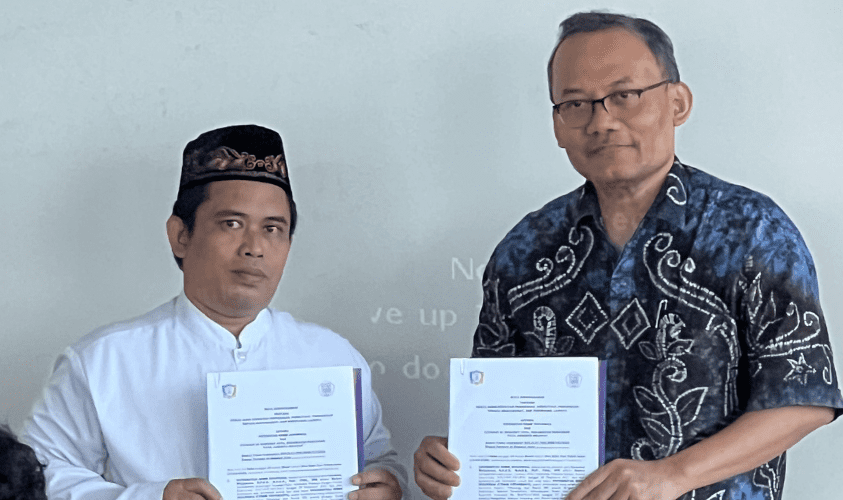 kerja sama cu x yayasan al hasanat jaya