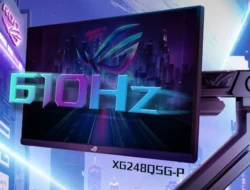 Asus ROG Strix XG248Q5G-P: Monitor Gaming 610Hz Pertama di Dunia