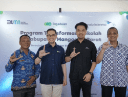 Pegadaian dan Garuda Indonesia Wujudkan Transformasi Sekolah di Manggarai Barat