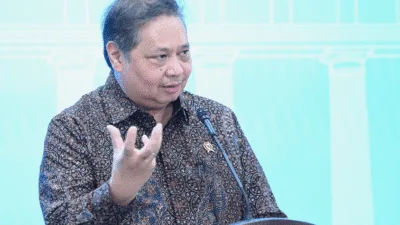 Menko Airlangga Hartanto laporakan kemajuan negosiasi dengan Amerika Serika pada Senin (28/4).
