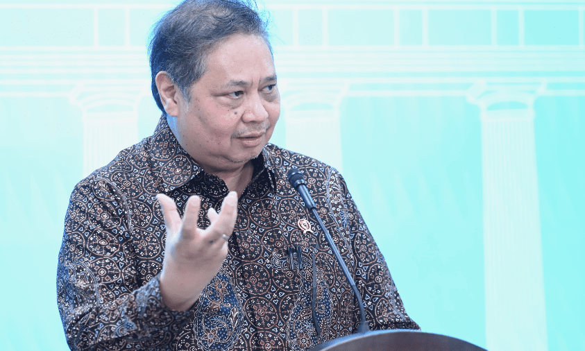 Menko Airlangga Hartanto laporakan kemajuan negosiasi dengan Amerika Serika pada Senin (28/4).