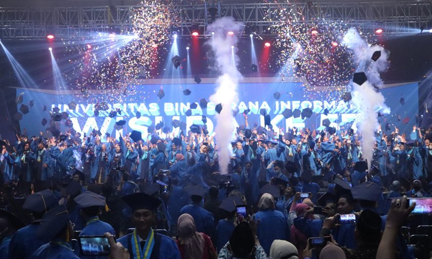 Wisuda Universitas BSI Maret