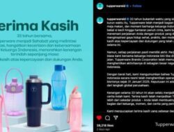 Setelah 33 Tahun, Tupperware Resmi Hentikan Penjualan di Indonesia