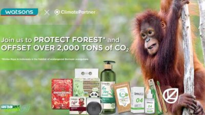Watsons X ClimatePartner Kolaborasi Guna Peringati Hari Bumi