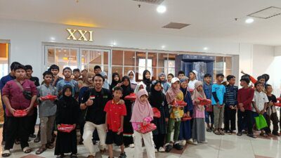 Anak Yatim dan Dhuafa Diajak Menonton Film “Insya Allah Berkah”, BMH dan Visitrip Berikan Inspirasi untuk Berbuat Baik