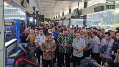 Peluncuran Transjabodetabek Via Cawang Bekasi