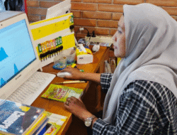 Mila Kurniati, Mahasiswa TI Cyber University, Magang di Perpustakaan Rektorat Universitas BSI
