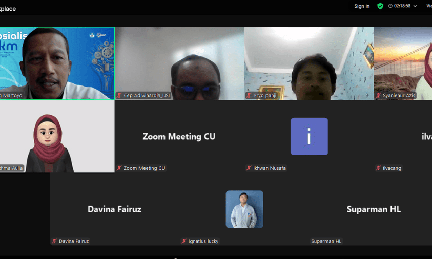 sosialisasi pkm cyber university