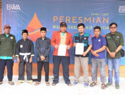 Menembus Jalan Terjal di Pegunungan Sulawesi Tengah, BWA Resmikan Wakaf Sarana Air Bersih untuk Warga Desa Patingke