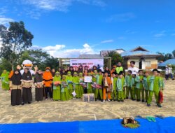 Gaza dalam Doa dan Aksi: Murid SD IT Hidayatullah Bersama BMH Bengkulu Galang Dana Rp 4 Juta