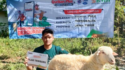 Tangis Haru di Sukokidul: BMH Hadirkan Kurban Pertama Kali di Pedalaman Trenggalek