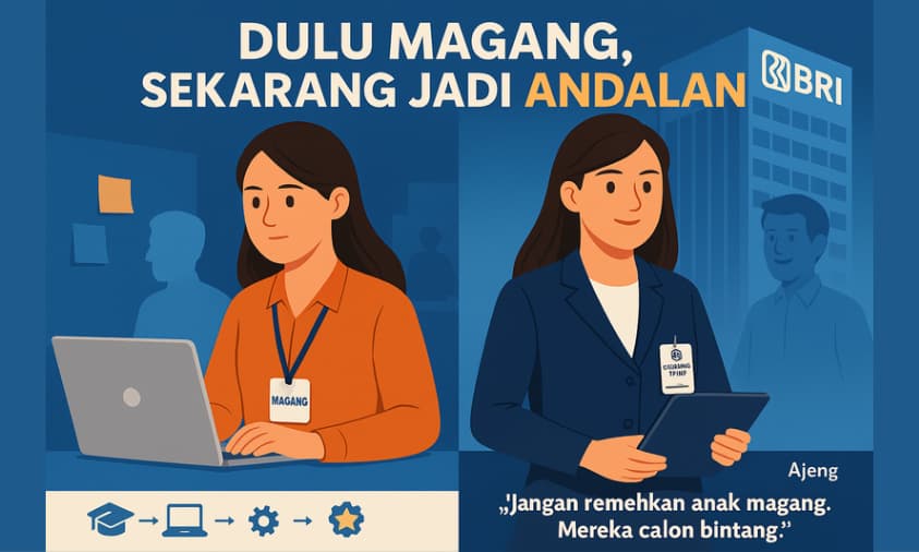 Dulu Cuma Anak Magang, Sekarang Jadi Andalan BRI, Kisah “Ajeng” yang Nggak Mau Cuma Jadi Penonton