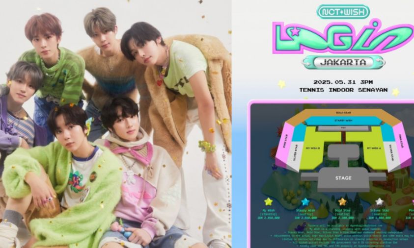 Boyband NCT WISH Buka Konser Perdana di Jakarta 