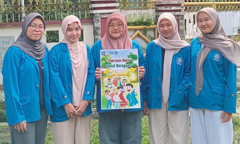 Mahasiswa Ajak Anak-Anak Mengenal Indahnya Perbedaan