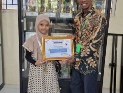 Kirana Astadewi,  Siswa Sekolah Prestasi Global-Depok, Raih Medali Emas Nasional Olimpiade Bahasa Inggris