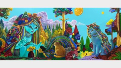 Seniman Syakieb Sungkar Hadirkan Instalasi Seni “The Cats World"