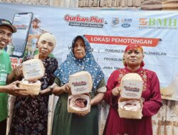BMH Salurkan Kurban di Pelosok Probolinggo: Bahagiakan Warga dan Santri Penghafal Al-Qur’an