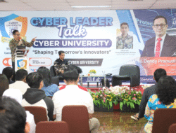 Bertemakan Keamanan Siber, Cyber Leader Talk Dimoderatori oleh Kaprodi Teknologi Informasi