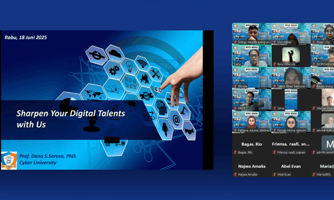 open house prodi bisnis digital cyber university