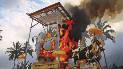 ritual ngaben masyarakat bali