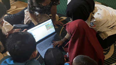 BEM Cyber University saat melaksanakan Cyber Xperience