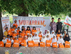 Di Kampung Pemulung Surabaya, Senyum Yatim Mengembang Saat Sambut Muharram Bersama BMH dan IDGI
