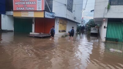 Banjir Landa Kranji dan Bintara, Dampak Hujan Deras Sejak Minggu Malam