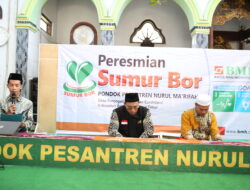 BMH Resmikan Sumur Bor ke-212 di Bondowoso, Santri Nurul Ma’rifah Terima Manfaat