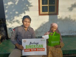 BMH Tebar Santunan Yatim Muharram di Berbagai Pelosok Tuban