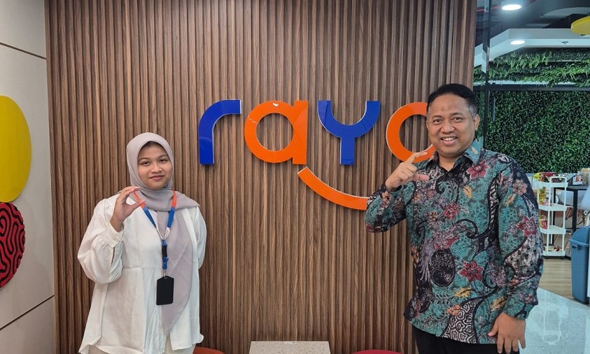 Mahasiswi Cyber University di Bank Raya