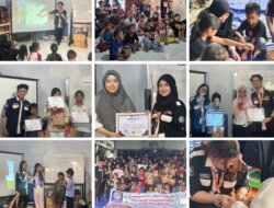 Edukasi Tanpa Batas! BEM FEB UBSI Gelar Smart with FEB di Rumah Penyuluhan Kreatif, Pondok Labu
